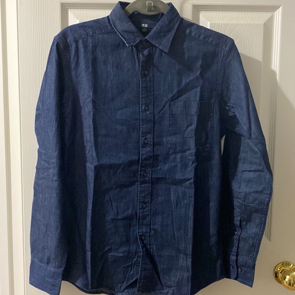Uniqlo Shirts Mens Long Button Down Uniqlo Size Xsmall Poshmark